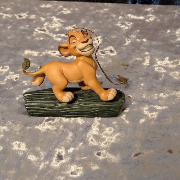 Simba "Hakuna Matata" from the Lion King Special Edition Ornament New in Box COA - Picture 7 of 11